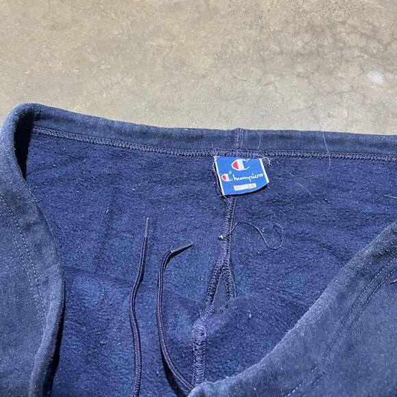 Vintage 90s Champion Navy Reverse Weave Sweatpants 38x30 - Picture 4 of 5